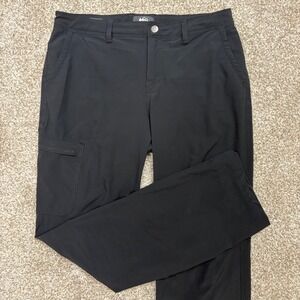 REI Co-op Pants Womens Size 10 Black Koranti Roll-up Hiking Pants Cargo Pocket